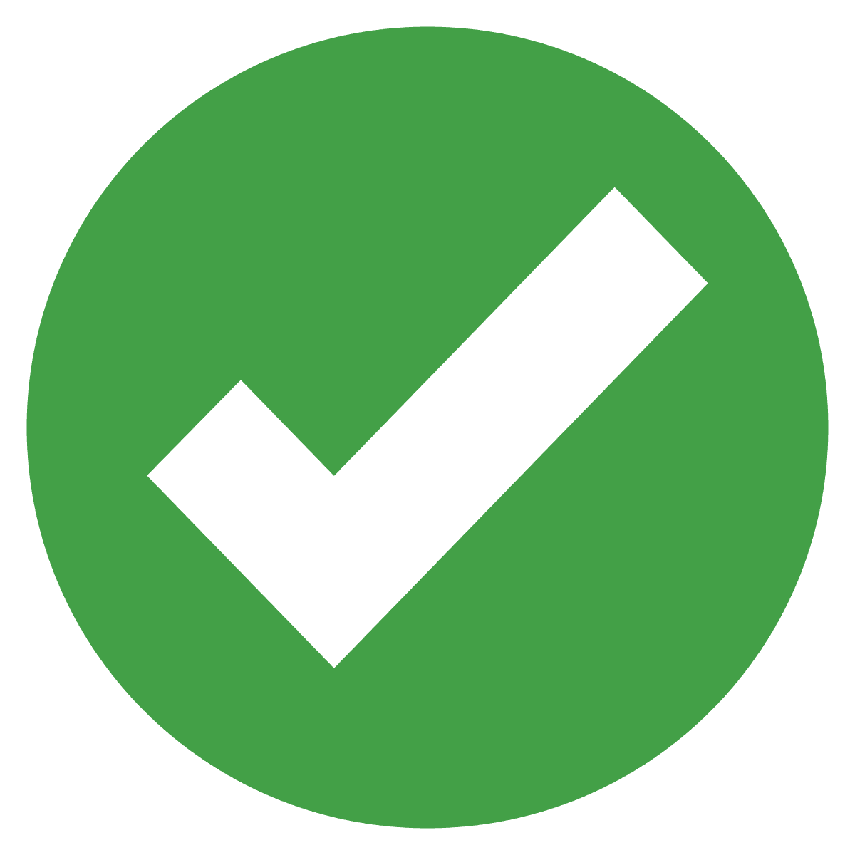 green tick