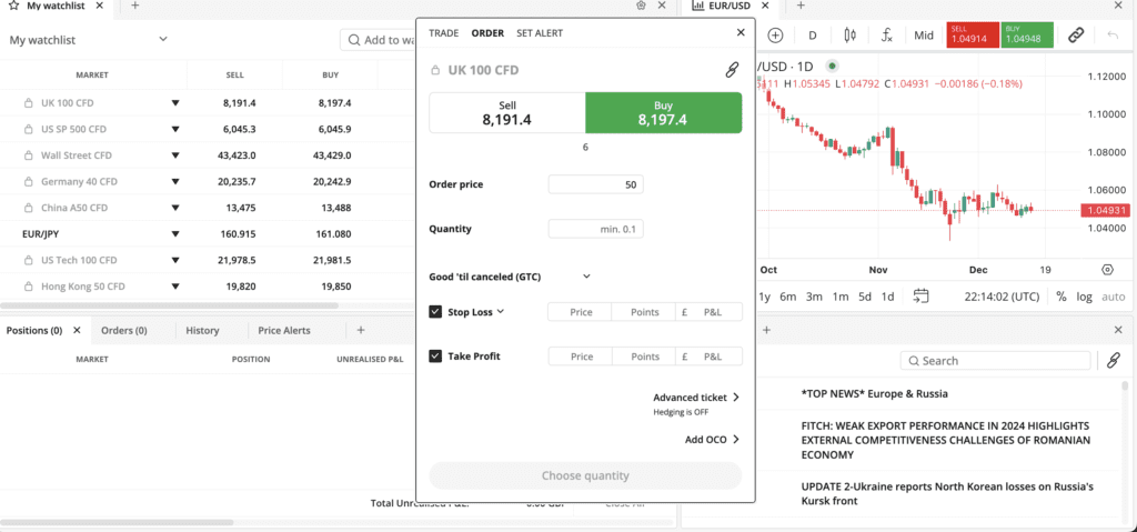 Forex.com 6 Forex.com Web Trader Platform