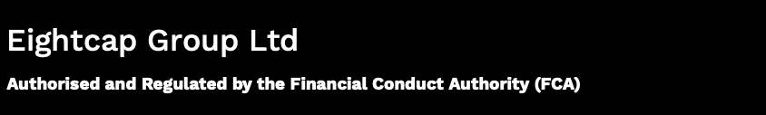 EightCap Group Ltd. Regulated by FCA Banner