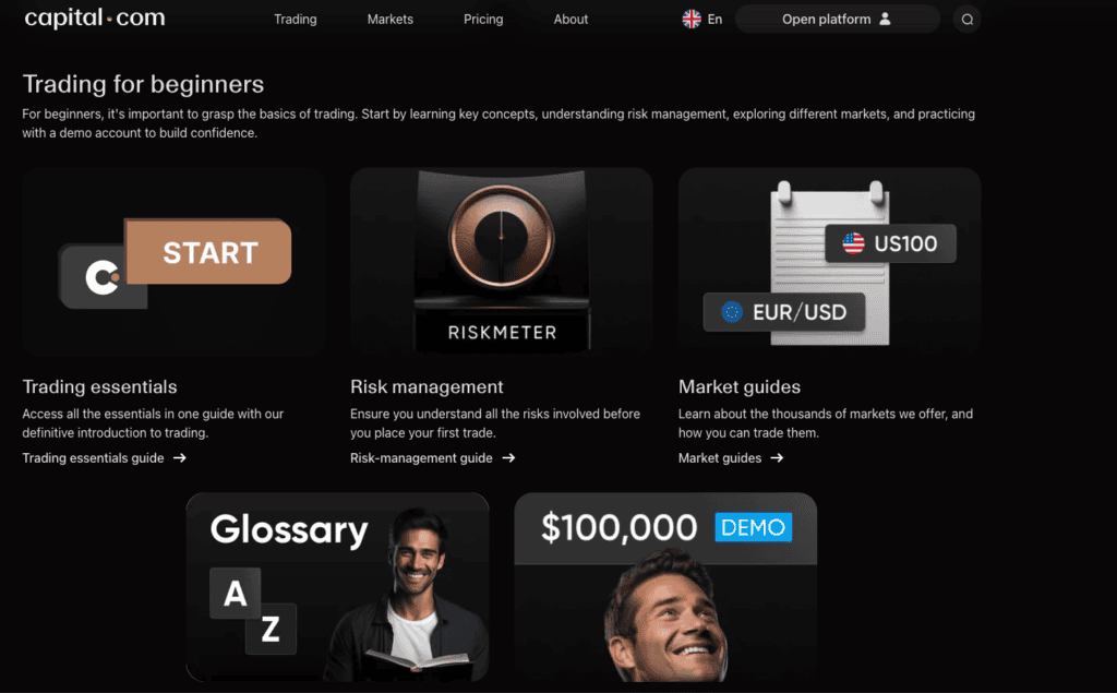 Capital.com 17 Capital.com's Beginner Guides